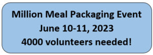 Million Meals Packaging Event