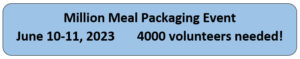 Million Meals Packaging 2023 June 10-11